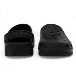 Men's Lightweight Ventilated Black Clogs - Size 10