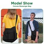Large Capacity Canvas Messenger Bag for Everyone