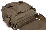 Army Green Vintage Canvas Messenger Bag