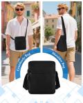 Large Waterproof Crossbody Shoulder Bag for Travel