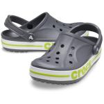 Crocs Bayaband Clogs in Slate Grey/Lime Punch