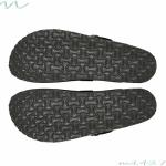 Men's Faux Suede Clogs with Cork Footbed