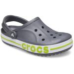 Crocs Bayaband Clogs in Slate Grey/Lime Punch