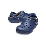 Crocs Classic Lined Clogs in Navy Charcoal 12 UK