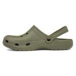 Berman Adults Khaki Slip-On Clog Sandals - Size 11
