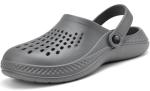 Sportvibe Men's Non-Slip Summer Clogs - Grey