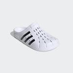 adidas Unisex Adilette Cloud White Clogs Slides