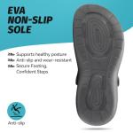 Sportvibe Men's Non-Slip Summer Clogs - Grey