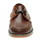 Jim Boomba Mahogany Brown Deck Shoes for Men