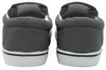 DUNLOP Men's Grey Slip-On Canvas Boat Shoes
