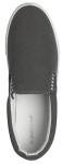 DUNLOP Men's Grey Slip-On Canvas Boat Shoes