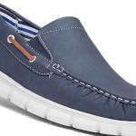 Cushion Walk Declan Men's Casual Boat Shoe - Navy