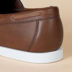 Amazon Essentials Men's Brown Slip-On Boat Shoe