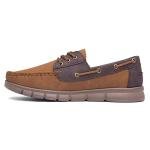 Cushion Walk Men's Tan Casual Boat Shoe 9 UK