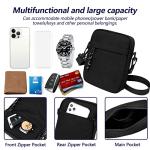 Men's Small Crossbody Bag for Travel & Adventure