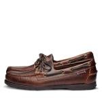 Sebago Endeavor Men's Brown Boat Shoes, Size 10