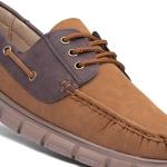 Cushion Walk Men's Tan Casual Boat Shoe 9 UK