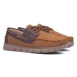Cushion Walk Men's Tan Casual Boat Shoe 9 UK