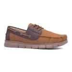 Cushion Walk Men's Tan Casual Boat Shoe 9 UK