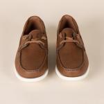 Amazon Essentials Men's Brown Slip-On Boat Shoe