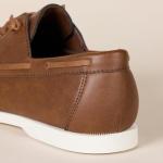 Amazon Essentials Men's Brown Slip-On Boat Shoe