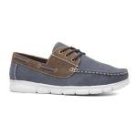 Cushion Walk Men’s Navy & Brown Boat Shoe, Size 9