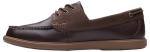 Clarks Men's Dark Brown Boat Shoes, Size 8
