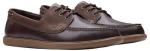 Clarks Men's Dark Brown Boat Shoes, Size 8