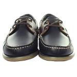 Boys' Navy and Brown DEK Boat Shoes, Size 9