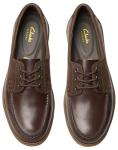 Clarks Men's Dark Brown Boat Shoes, Size 8