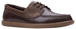 Clarks Men's Dark Brown Boat Shoes, Size 8