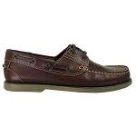 Boys' Navy and Brown DEK Boat Shoes, Size 9