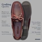 Sebago Docksides Men’s Brown Boat Shoes Size 10