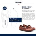 Sebago Brown Waxed Men's Boat Shoes, Size 11