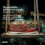 Sebago Docksides Men’s Brown Boat Shoes Size 10