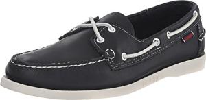 Sebago Docksides Men's Blue Leather Boat Shoes