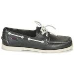 Sebago Docksides Men's Blue Leather Boat Shoes