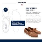 Sebago Docksides Men's Brown Boat Shoes, Size 9.5