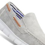 Cushion Walk Declan Men's Grey Casual Boat Shoe