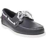 Sebago Docksides Men's Blue Leather Boat Shoes