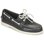 Sebago Docksides Men's Blue Leather Boat Shoes