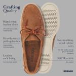 Sebago Docksides Men's Brown Boat Shoes, Size 9.5