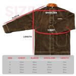 Heavy Duty Leather Welding Jacket for Men and Women