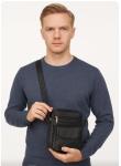 Real Leather Travel Shoulder Bag for Men & Women