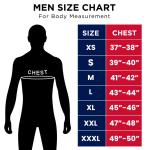 Men's Black Biker Leather Jacket - 2XL