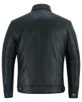 Men's Black Soft Touch Sheepskin Biker Jacket