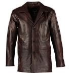 Charlie LONDON Men's Vintage Brown Leather Jacket