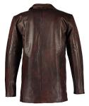 Charlie LONDON Men's Vintage Brown Leather Jacket