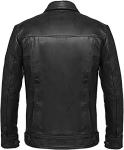 Men's Vintage Leather Jackets in Brown, Red, Black