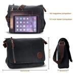 Men's Retro Black Bag